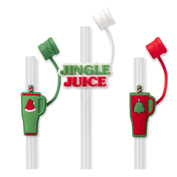 Mega Mug Christmas Straw Topper Set