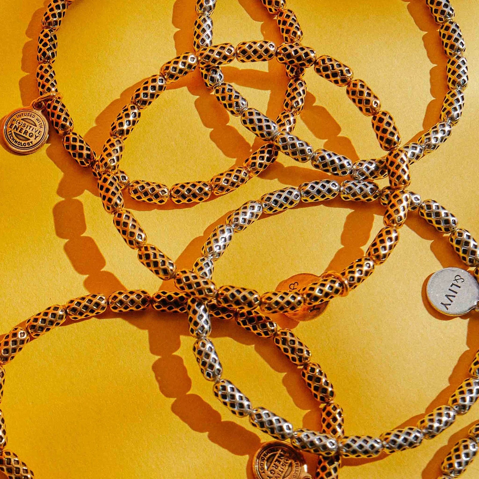 Mellow Out Beaded Stretch Bracelet