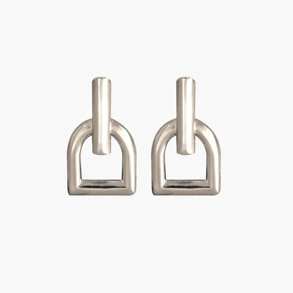 Ascot Stirrup Earrings