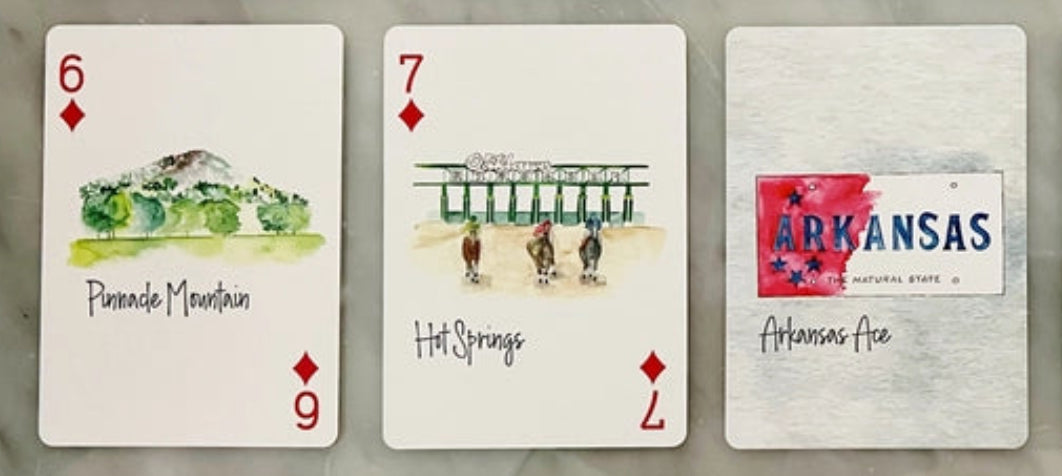 Arkansas Ace Playing Cards