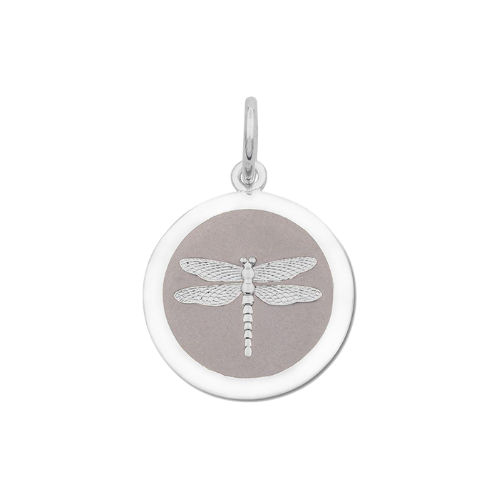 Lola Dragonfly Pendant | Silver