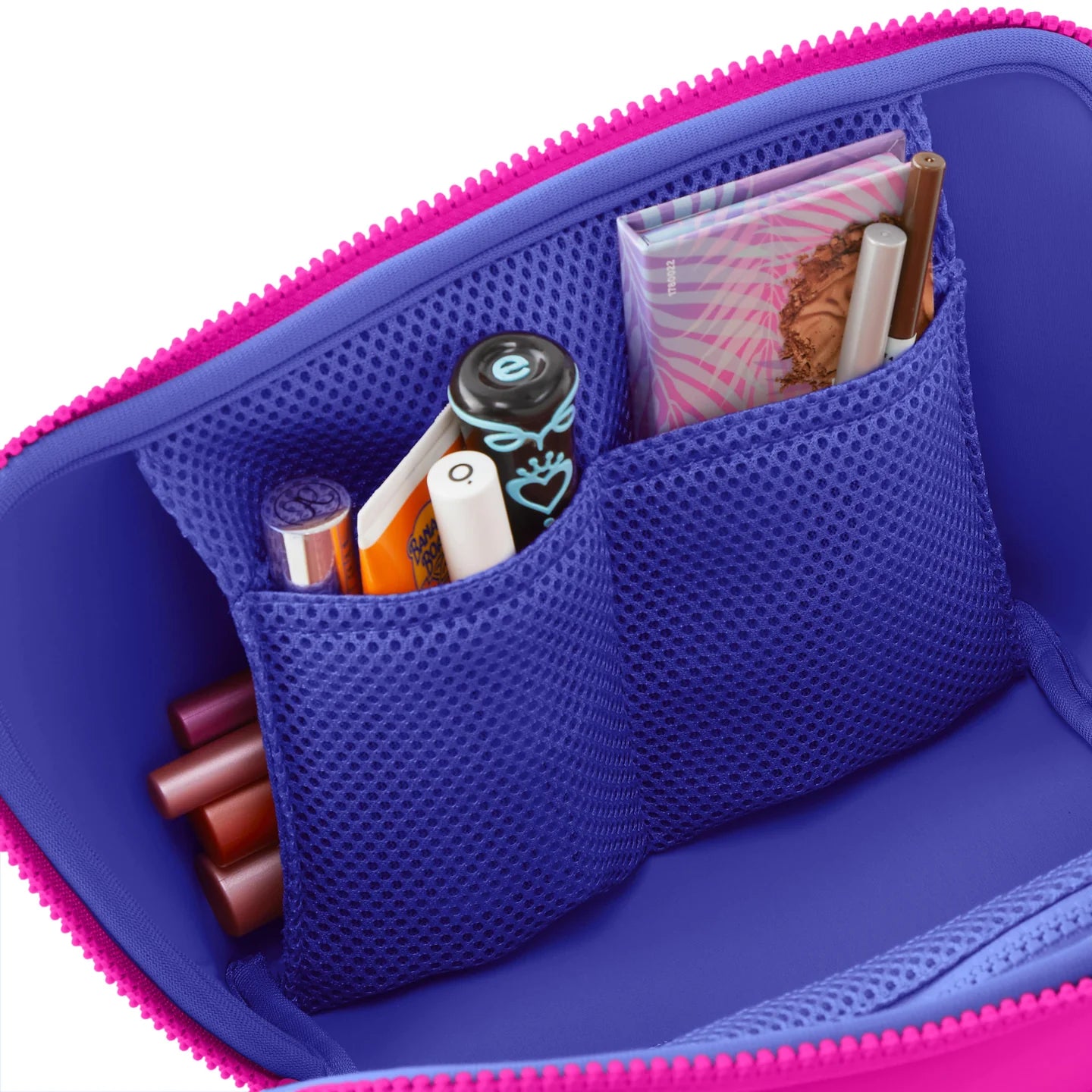 Neoprene Makeup Bags & Train Cases