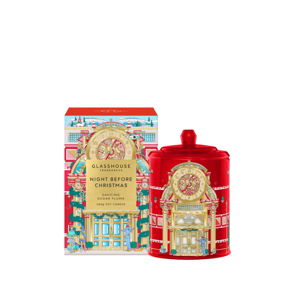 Night Before Christmas Candle