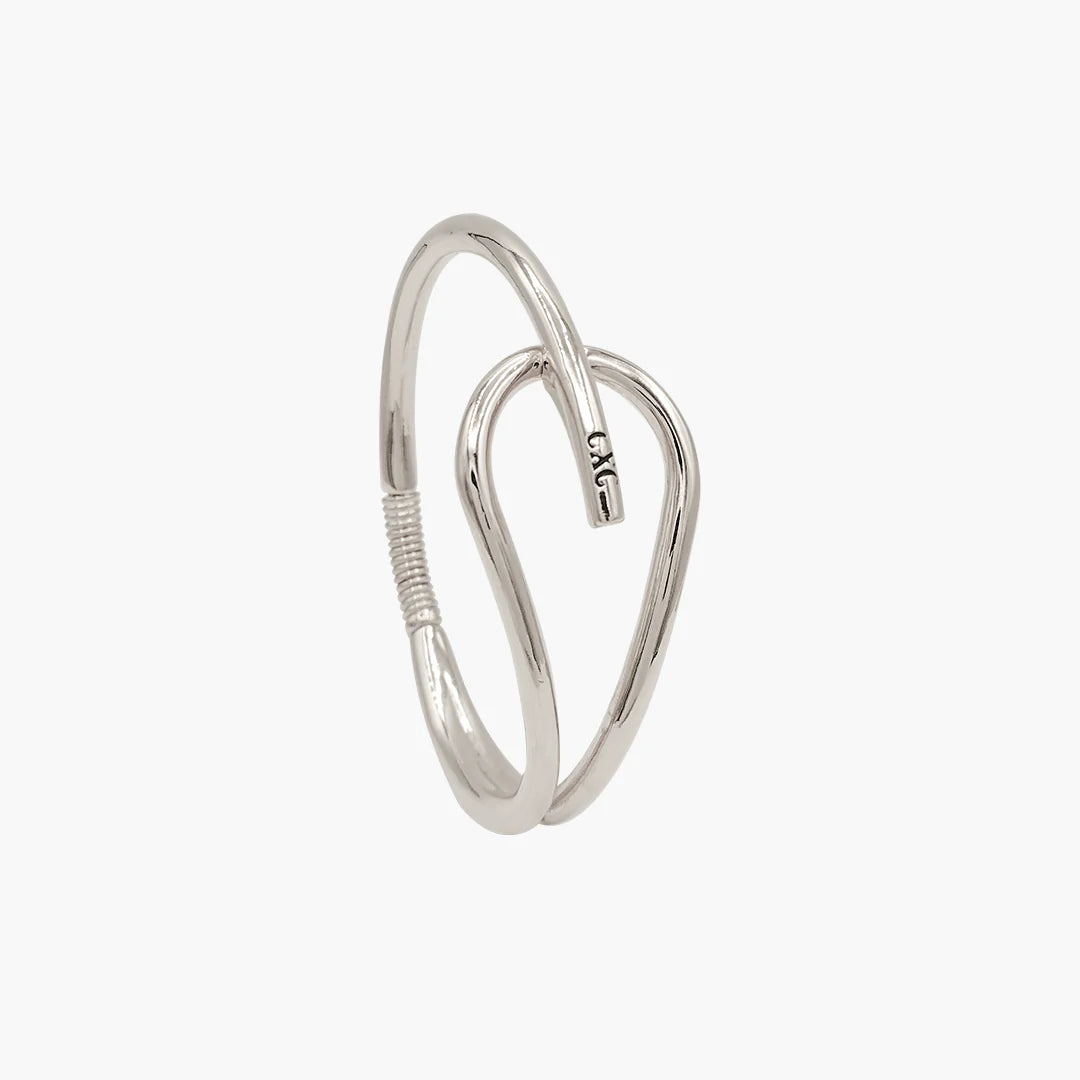 Silver Plated Slim Drop Bracelet