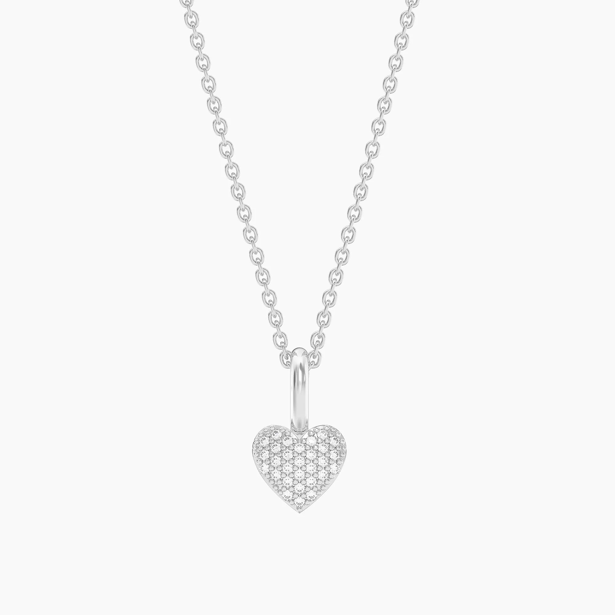 I Love You Always & Forever Heart Pendant Necklace