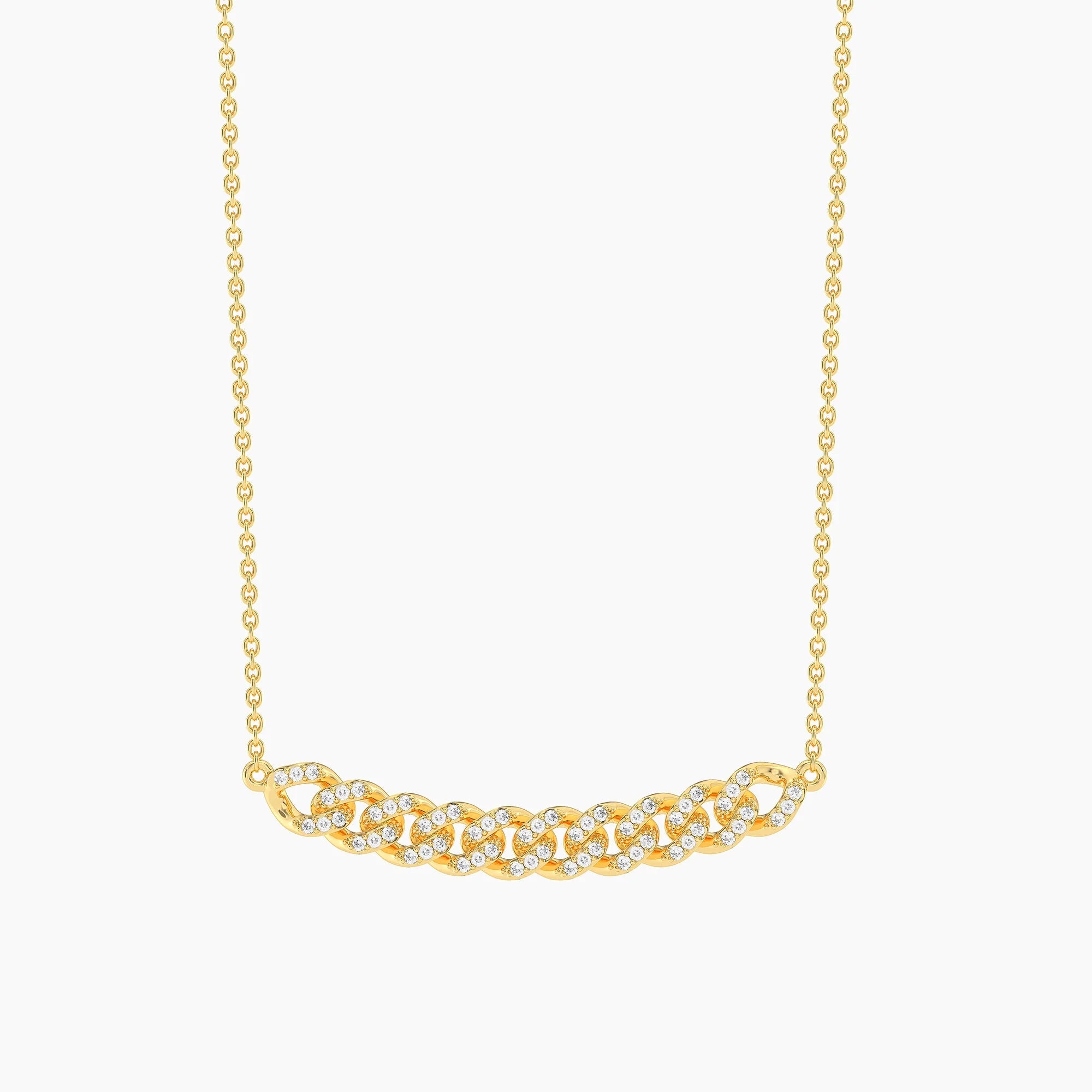 Close Knit Pendant Necklace