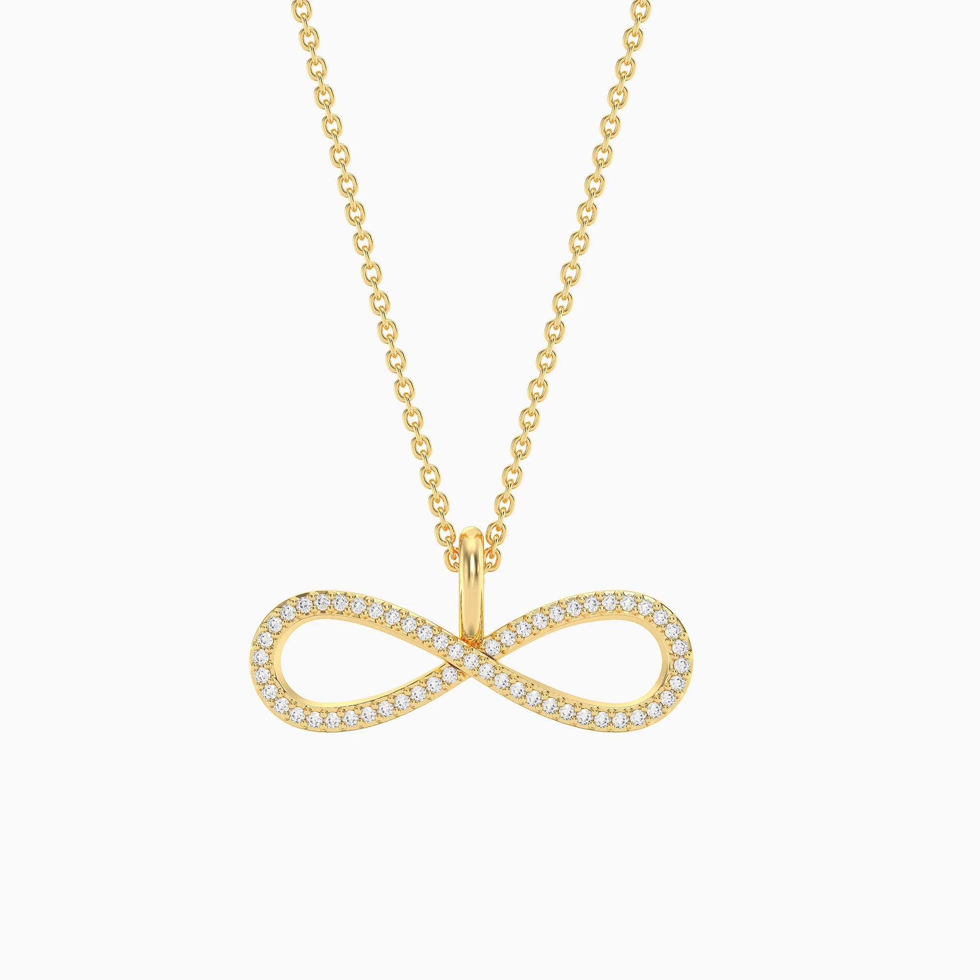 Endless Love Always Infinity Pendant Necklace