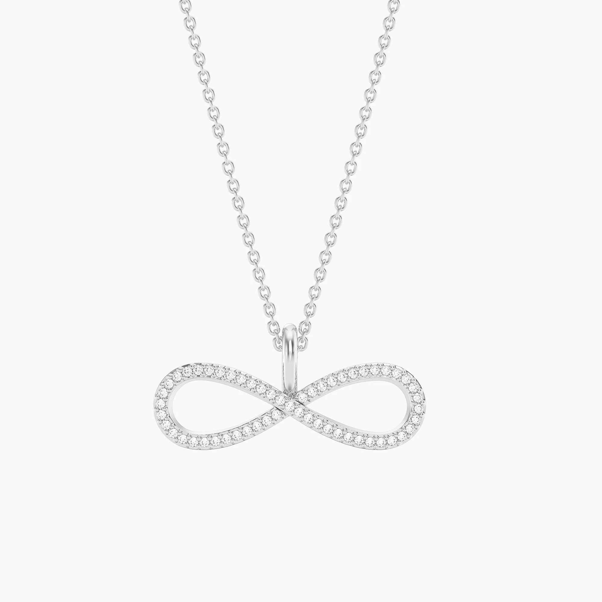 Endless Love Always Infinity Pendant Necklace