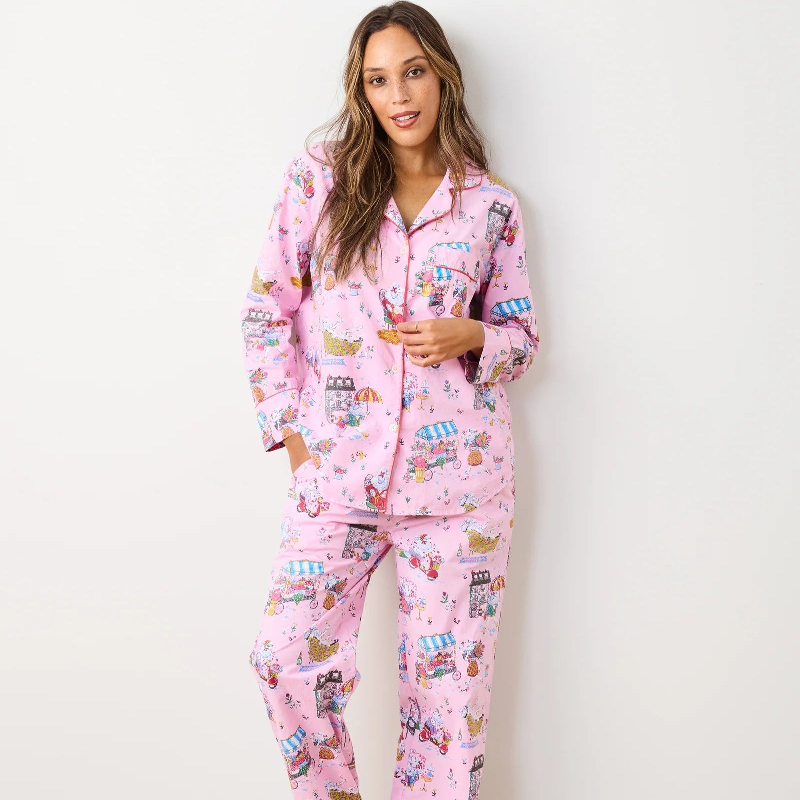 Long PJ Set | Parisian Poodles