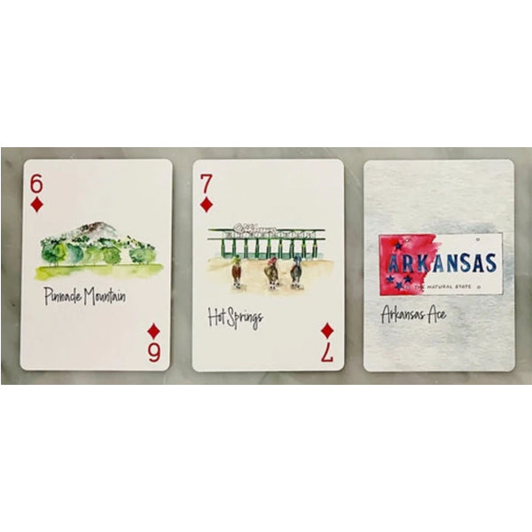 Arkansas Ace Playing Cards