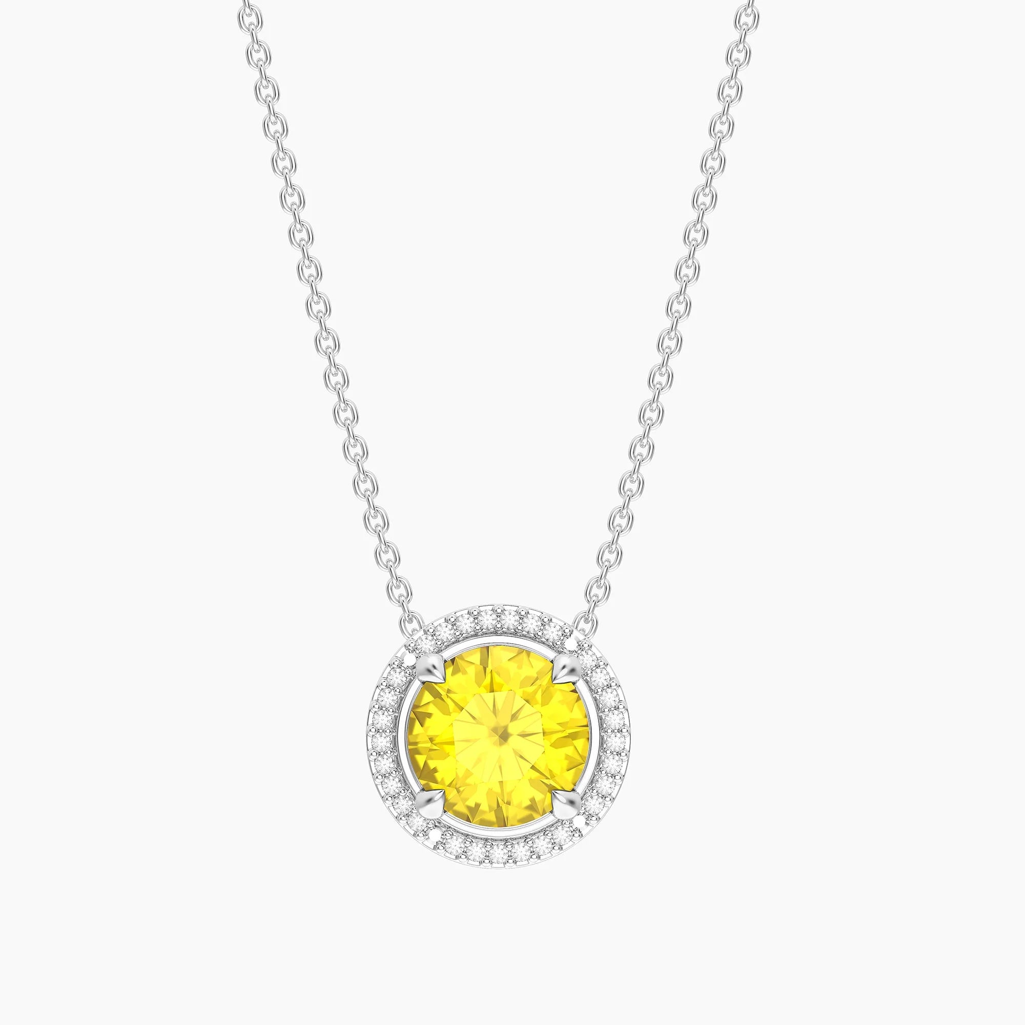 Birthstone Pendant Necklace