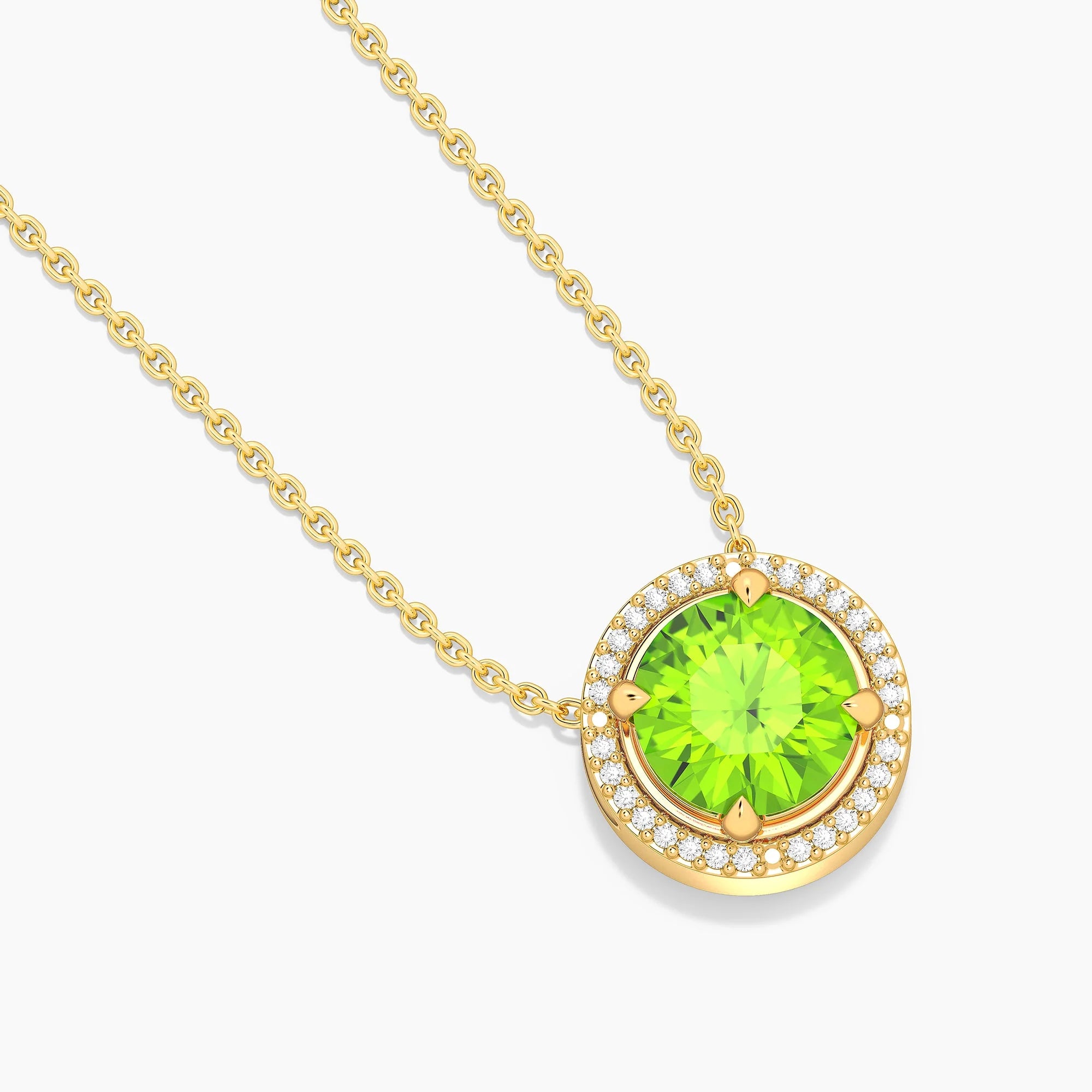 Birthstone Pendant Necklace