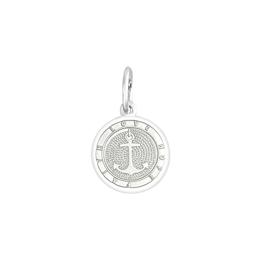 Lola Anchor Pendant | Silver