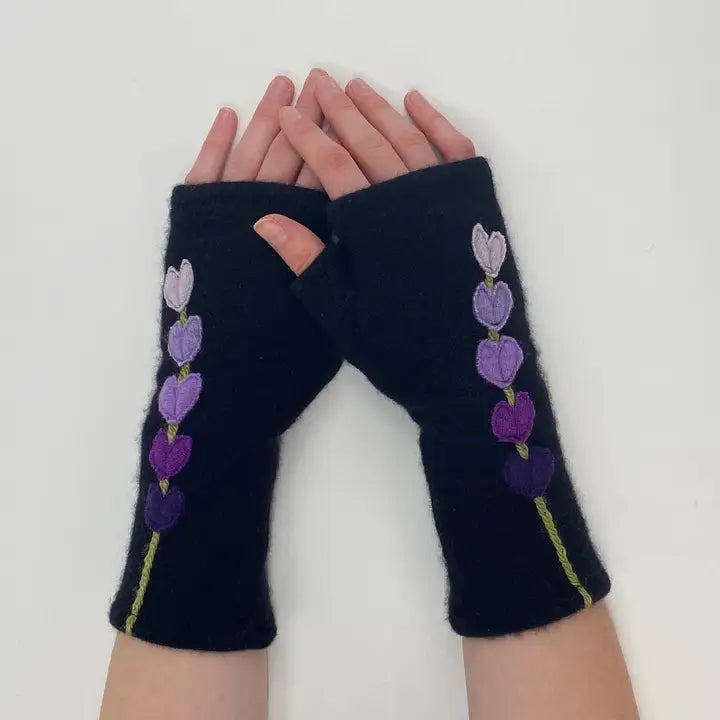 Fingerless Cashmere Gloves | Lupine