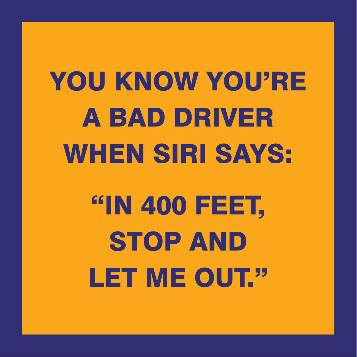 Humorous Coaster