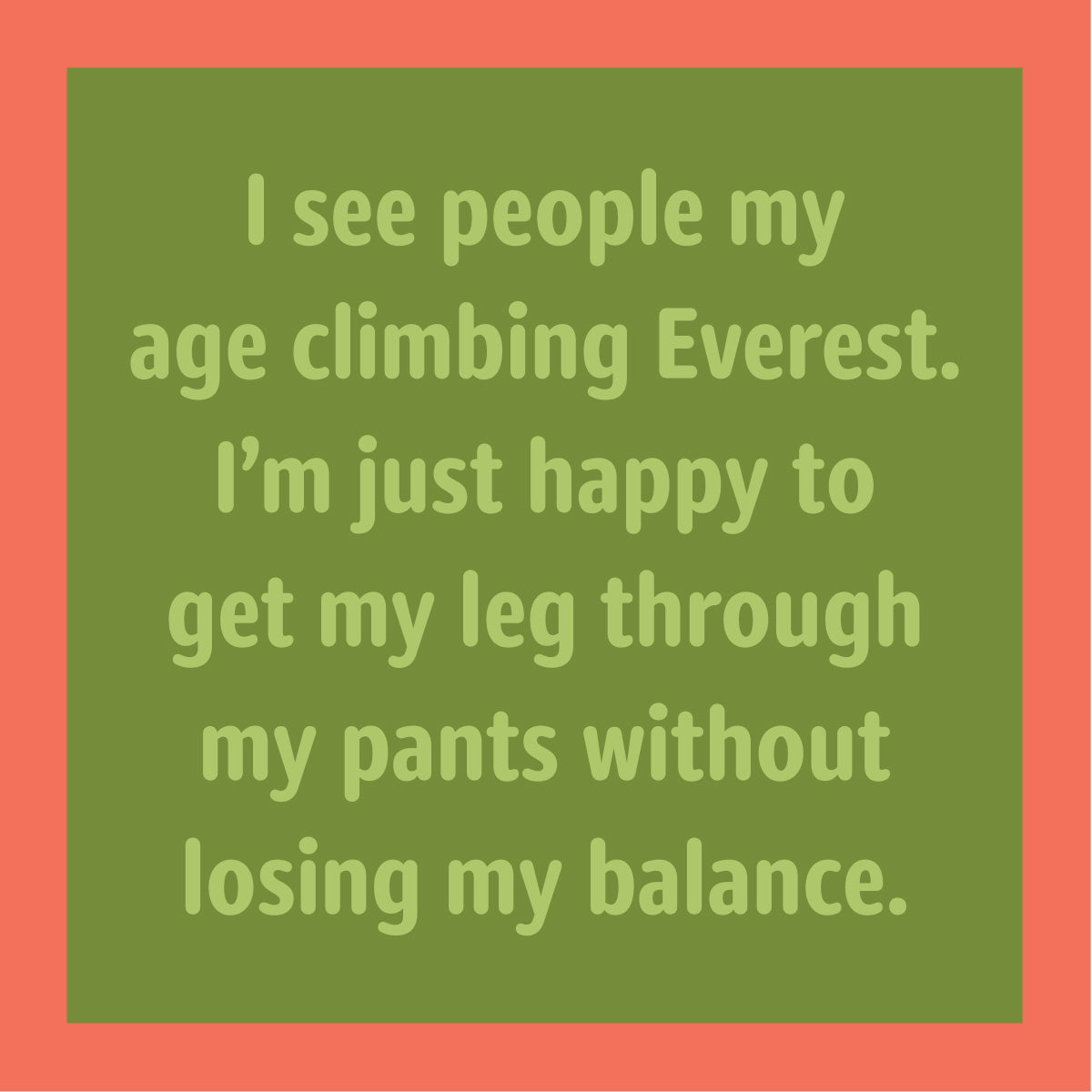 Humorous Coaster