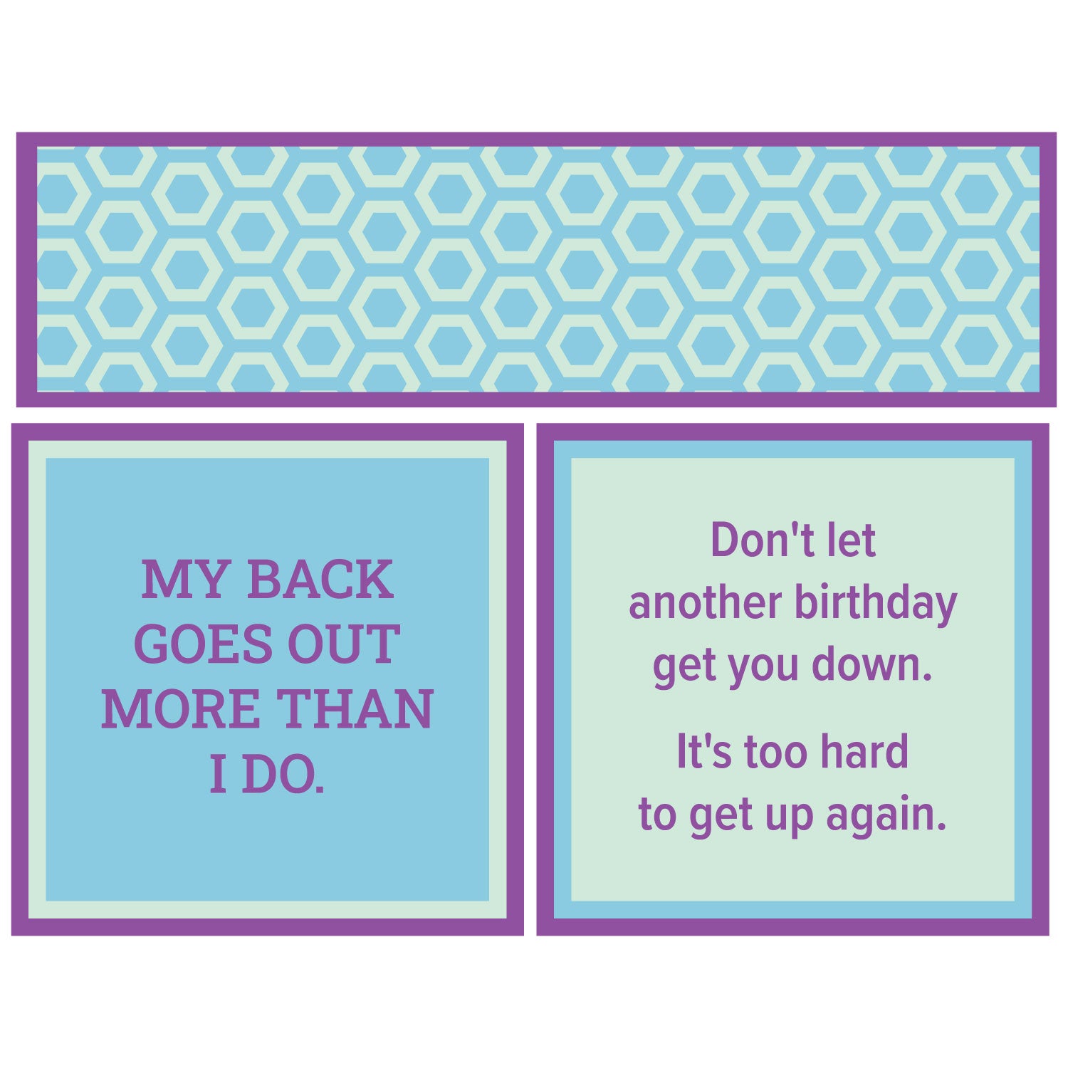 Double-Sided Cocktail Napkin