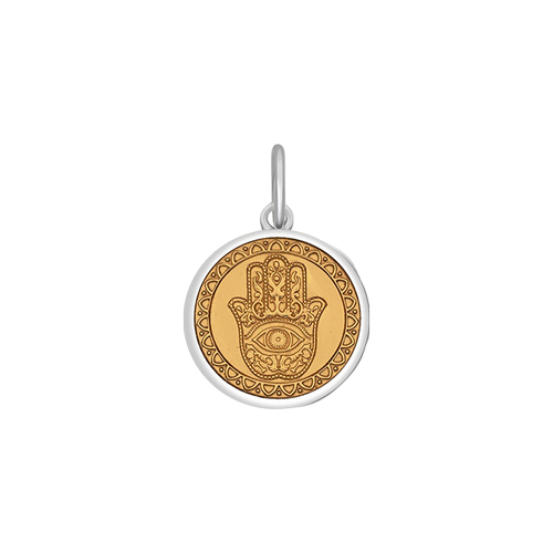 Lola Hamsa Pendant | Silver