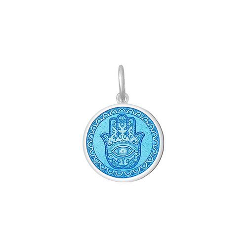 Lola Hamsa Pendant | Silver