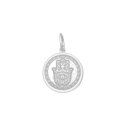 Lola Hamsa Pendant | Silver