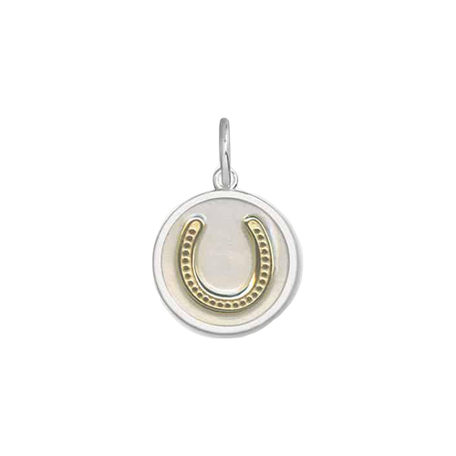 Lola Small Pendant | Gold Horseshoe