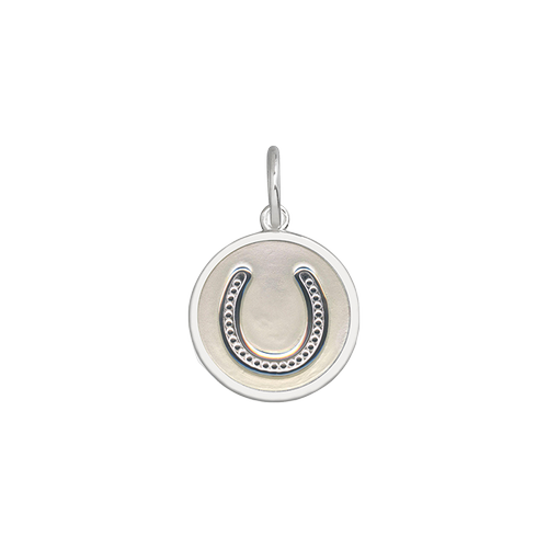 Lola Small Pendant | Silver Horseshoe