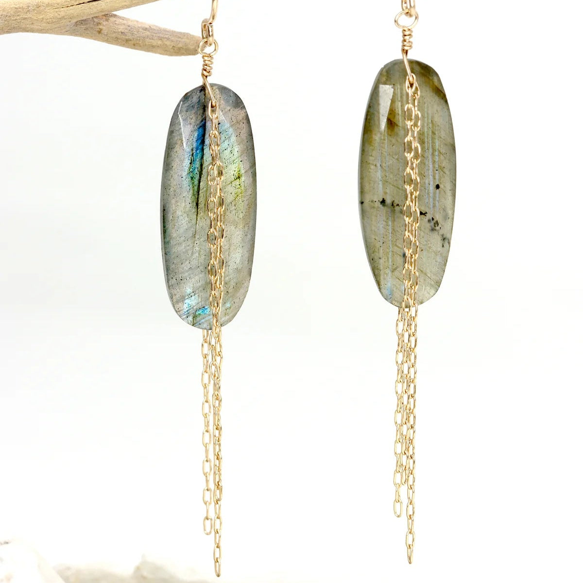 Mistral Labradorite Earrings
