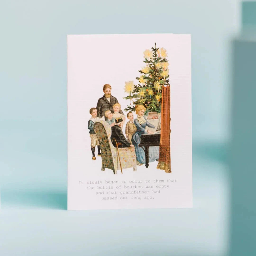 Grandfather Sleeping Greeting Card