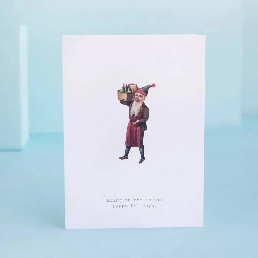 Gnome Cheer Greeting Card